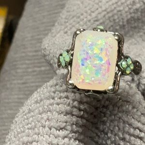 Imitation Opal Ring